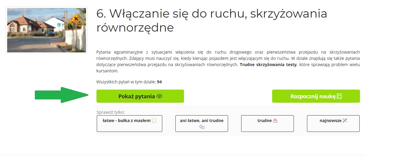 nauka działami